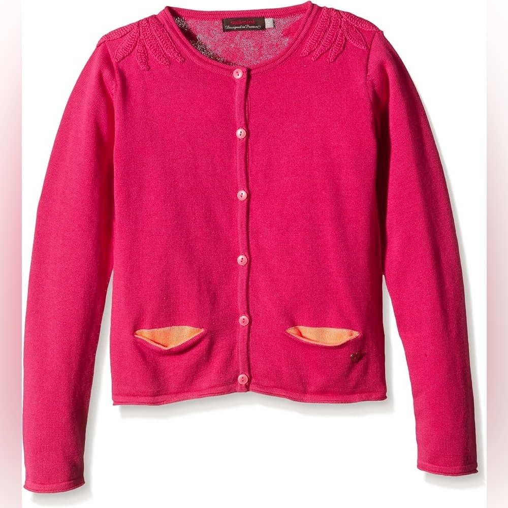Catimini Pink Cardigan for Kids Size 3T